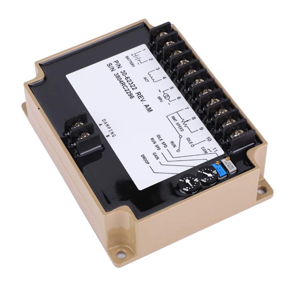 3062322 Engine Controller Governor, Speed Control Unit 3062322, Electronic Engine Governor DC 12-24V for Generator Genset Parts