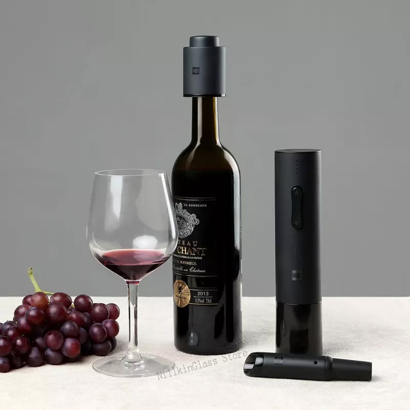 Elektrischer Weinöffner - Automatischer Korkenzieher - Schneller Dekantierer - Folien Schneider - Wein Werkzeuge