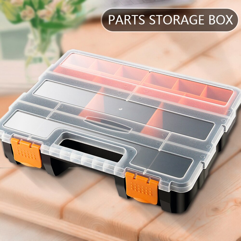Multifunction Screw Parts Large Storage Box Maintenance Electrician Tool Box Hardware Car Repair Anti-fall Box Accessory
