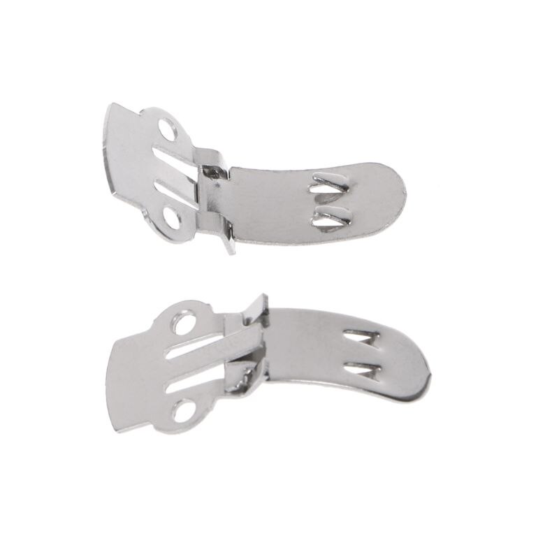 10 st silver färg utskärning rostfria skor clips clip on ornament fynd diy