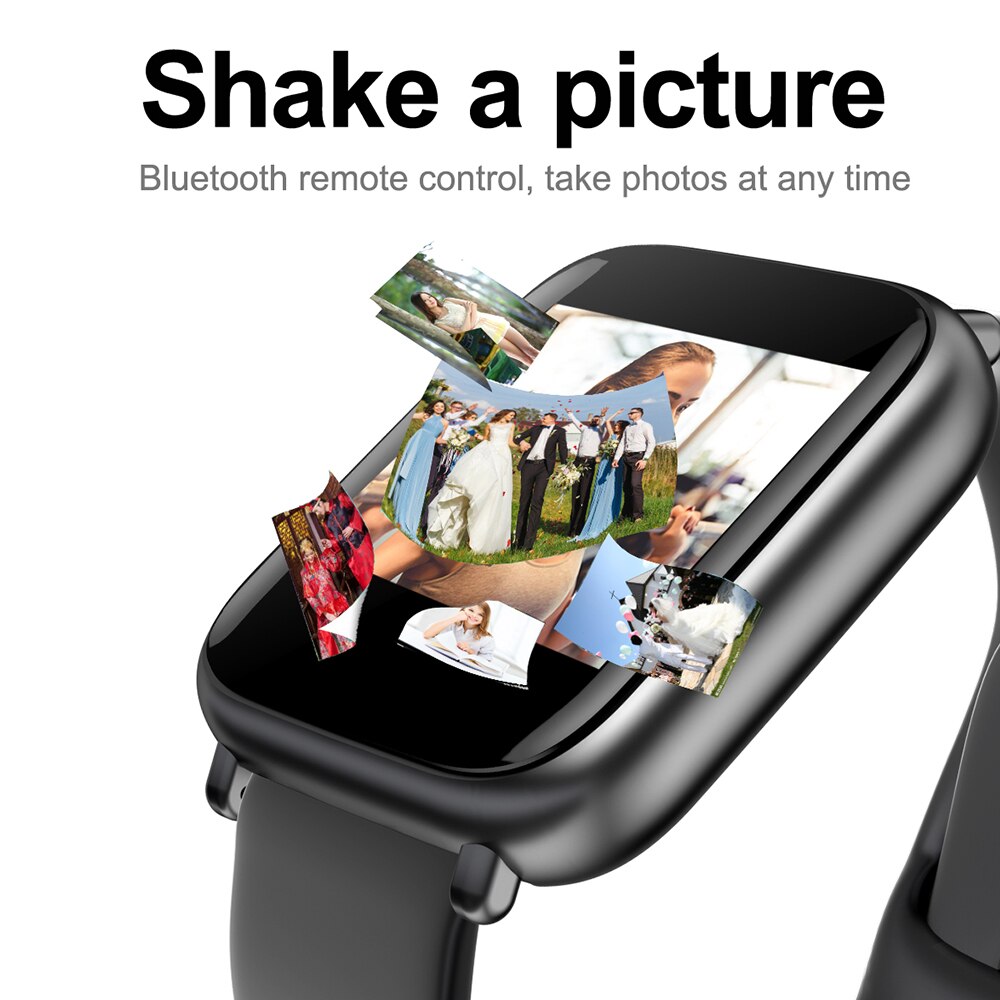 Smart Sport Pedometer Fitness Tracker Timer Intelligent Exercise Pedometer Heart Rate Measurement Sleep Monitoring Photoing