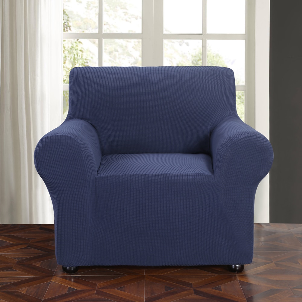 8 farver sofaovertræk stræk stilfuldt møbelovertræk høj spandex lycra slipcover maskinvaskbar / skridsikker modstand