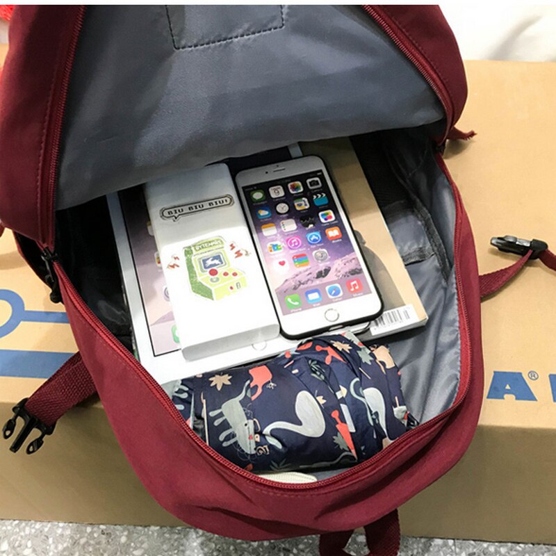 jugendlich Schule Taschen für Mädchen Teenager Rucksack Weiblichen Gymnasiasten Frauen Bookbags Leichte, Weiche Campus Schul