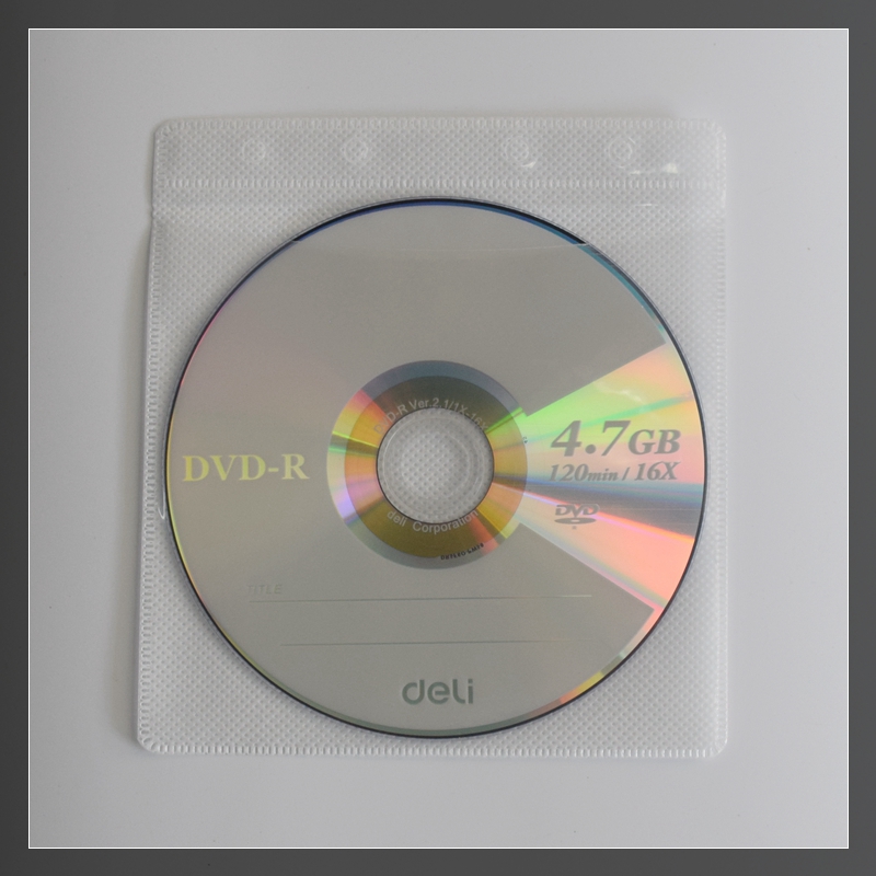4 sztuk/partia Deli 3724 DVD-R pusty dysk nagrywalny DVD pojedynczy układ scalony nagrywalny cyfrowy wszechstronny 4.7 GB/120 min/16x DVD-R Disc