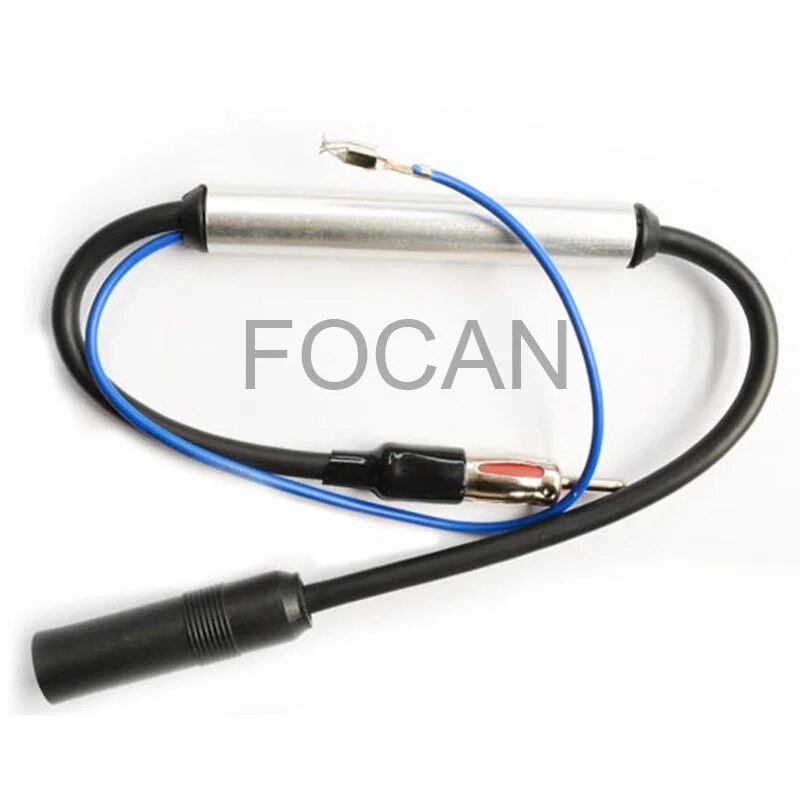 Auto Antenne Adapter Auto Stereo Fm Am Radio Antenne Adapter Kabel Fakra Z Male Naar Motorola Din Plug Connector Kabel 30Cm 1 Voeten F: WHITE
