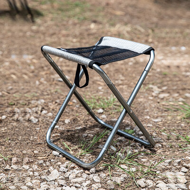Naturehike folde fiskestol letvægts picnic camping stol foldbar aluminiumslegering udendørs bærbar skammel