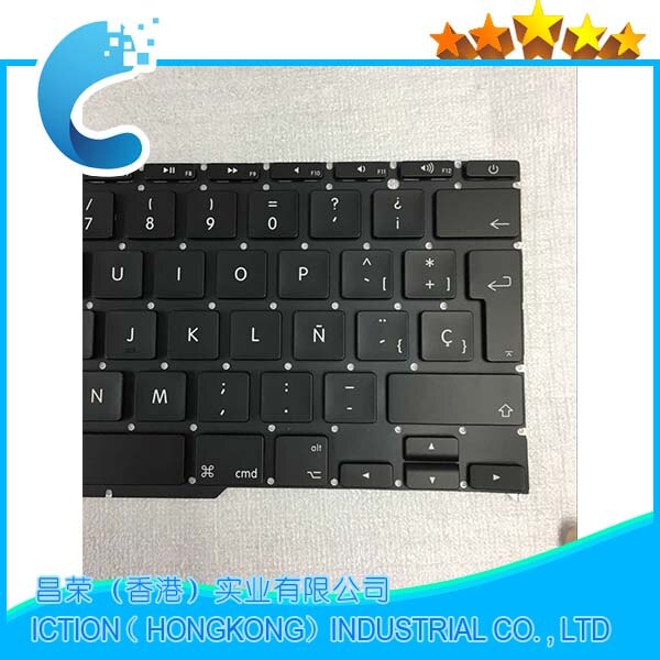 Brand Spanish SP keyboard for Macbook Air 11.6" A1370 A1465 Keyboard Years