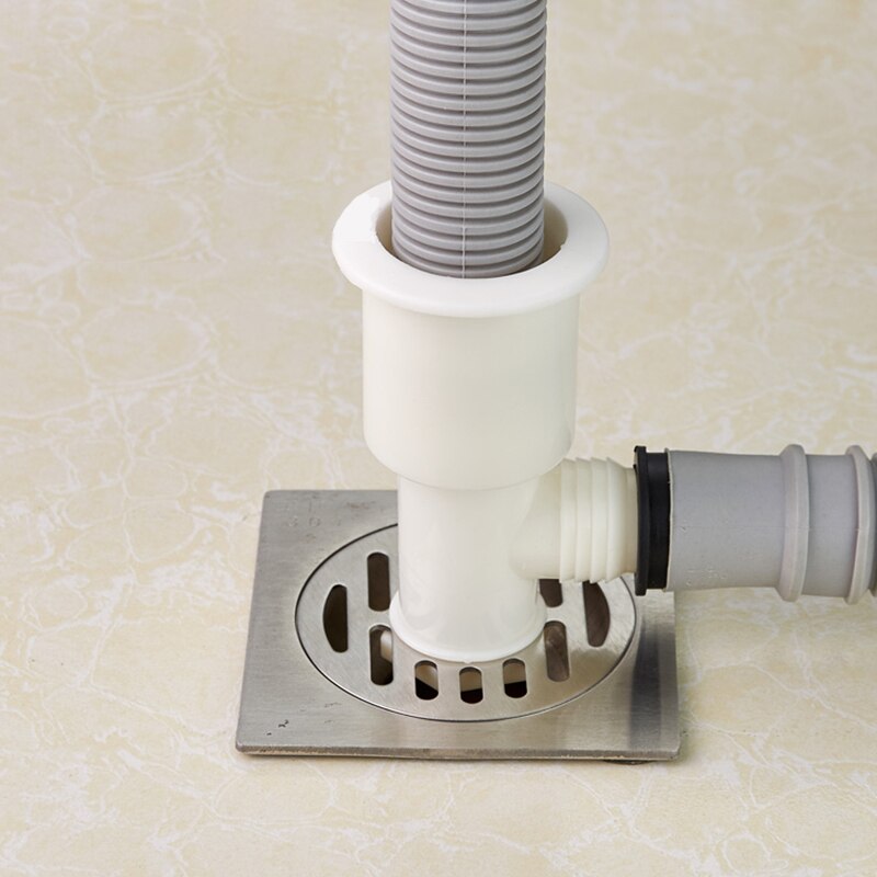 Bathroom Sink Wash Basin Drain Connector Floor Drain Cover Pipe Elbow Joint Adapter Sewer Tee Washing Machine Drain Sealing Tool