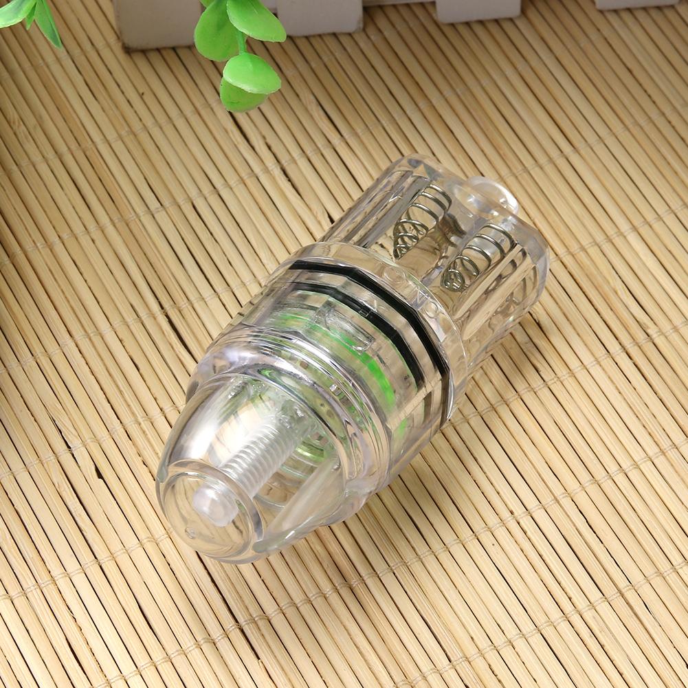 Underwater Deep LED Flashlight Fish Attracting Indicator Squid Fish Lure Light Green Fishing Lamp Use in 300m Water Depth