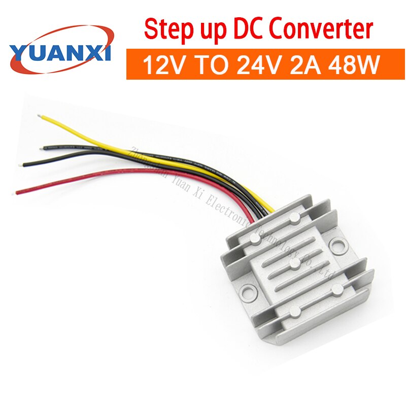48W Step up DC Converter 12V TO 24V 2A 48W dc dc converter