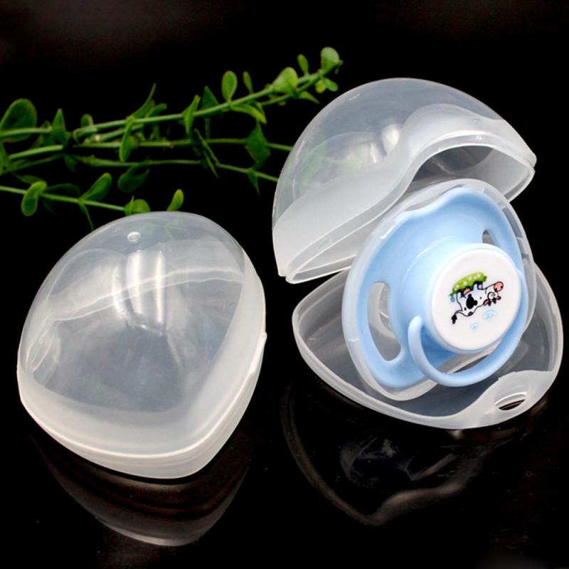 Portable Infant Newborn Baby Pacifier Case Box Nipple Shield Case Pacifier Holder Storage Box Pacifier Holder Case Chupete Bebe