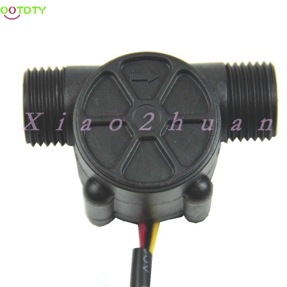 1PC Water Flow Sensor Flowmeter Hall Flow Sensor Water Control 1-30L/min 2.0MPa