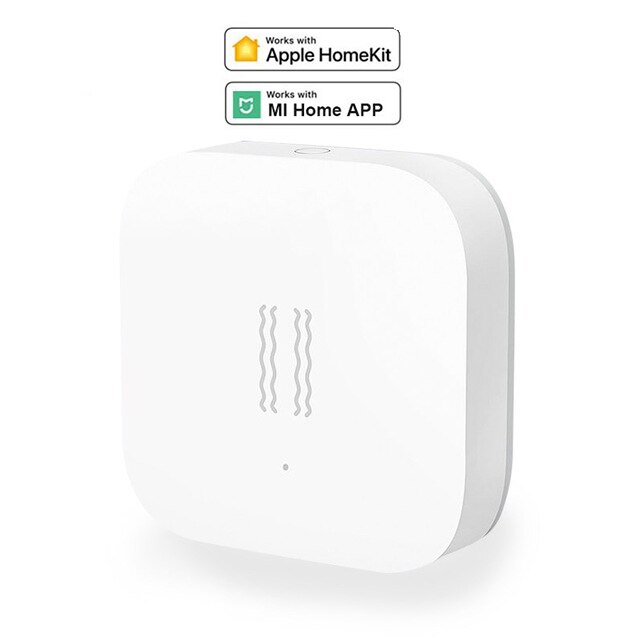 Xiaomi Aqara Clever Vibration Sensor Zigbee Bewegung Schock Sensor Erkennung Alarm Monitor Gebaut-in Kreisel Für Heimat Sicherheit Mi hause: 1Stck Schock Sensor