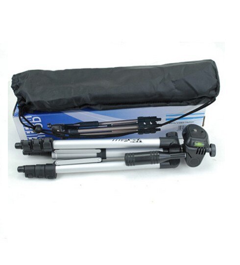 Lightweight Tripod Weifeng WT 3111 Portable 3-way Head For Carema With Bag Phone Clip Holder