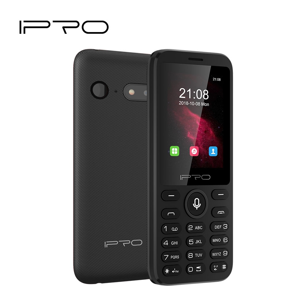 Celular IPRO Clever 2,4 s 3G 850/1900 Merkmal-Telefon 2,4 Zoll Smartphone Tastatur praktisch KaiOS Unterstützung Wifi APP von Google Geschäft: Schwarz