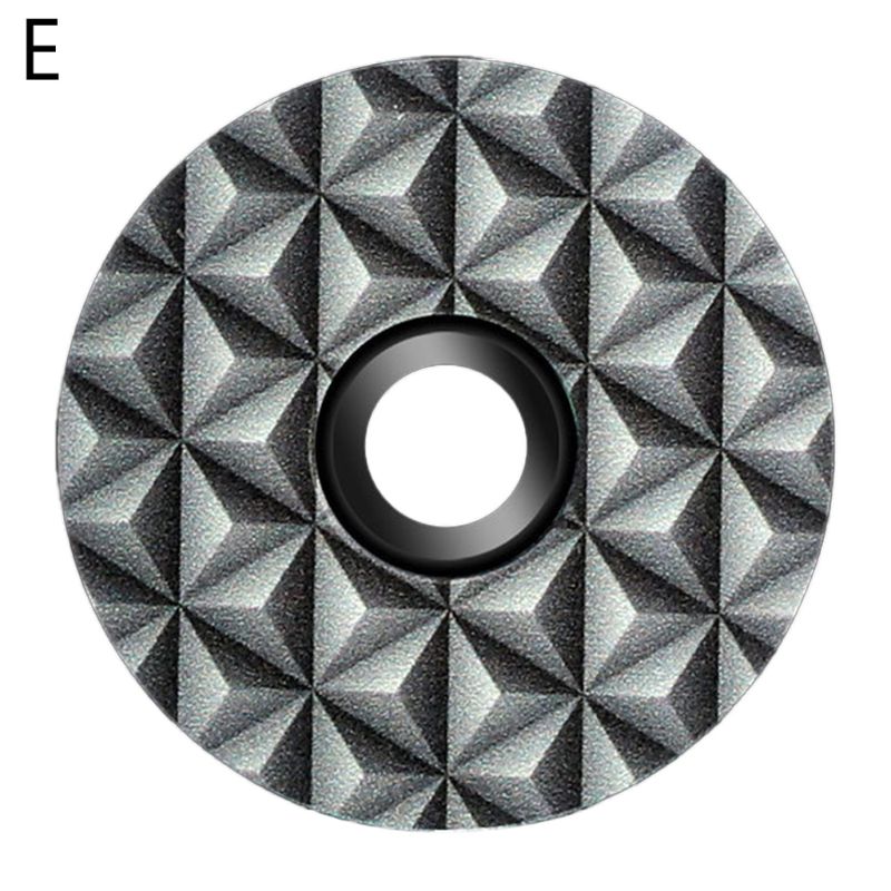 MTB Road Bike Bowl Cover Bicycle Stem Top Cap for 28.6mm Fork Tube Headset Cap: E