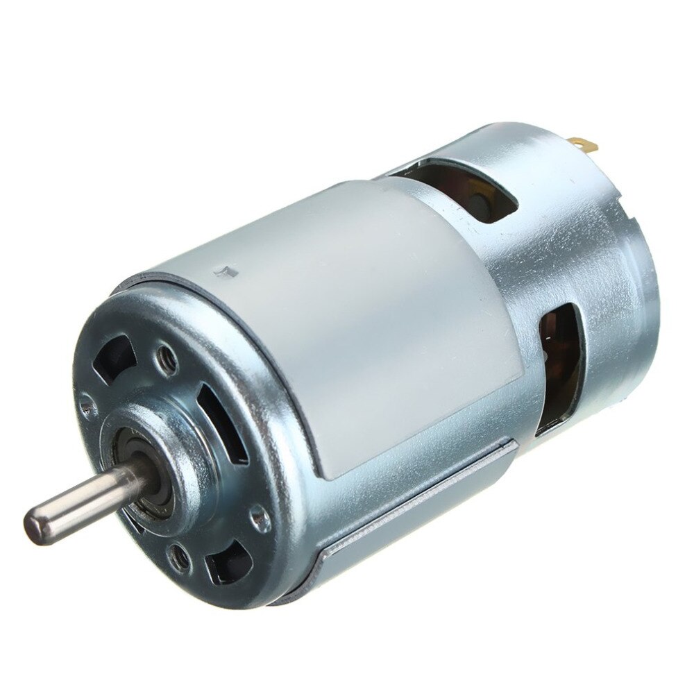 775 DC12V-24V 3500-9000Rpm Motor Kogellager Grote Koppel High Power Low Noise Dc Motor Voor Elektrische Gereedschappen