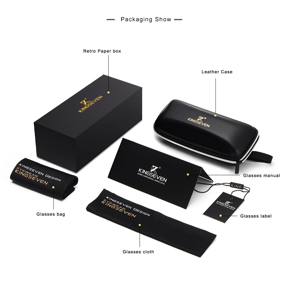 Kingseven óculos de sol de madeira natural masculino vintage clássico polarizado moda feminina elegante artesanal óculos de sol de madeira condução para homem