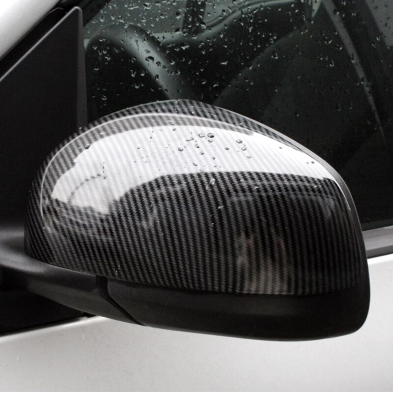 Cubierta de espejo lateral de fibra de carbono, accesorios de estilo de coche para Smart 453 Forfour Fortwo