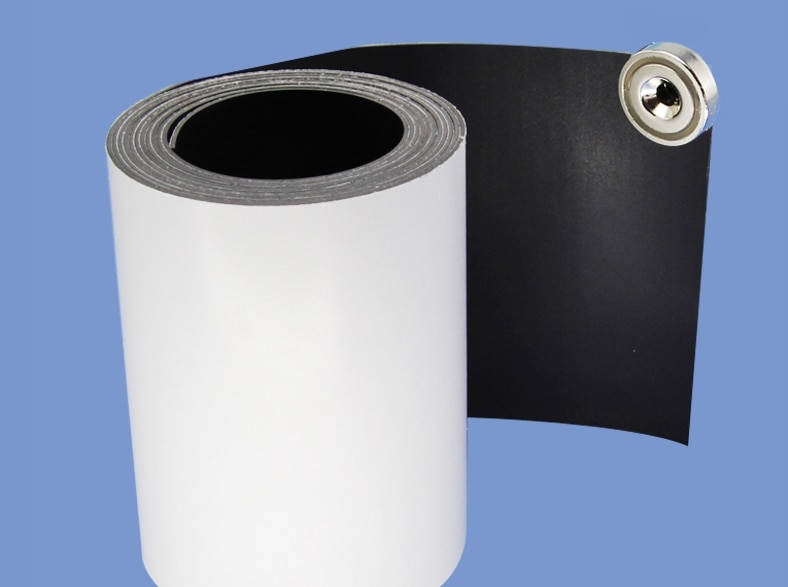 1 Meter zelfklevende Flexibele Magnetische Strip wit Rubber Magneet Tape breedte 100mm dikte 1mm