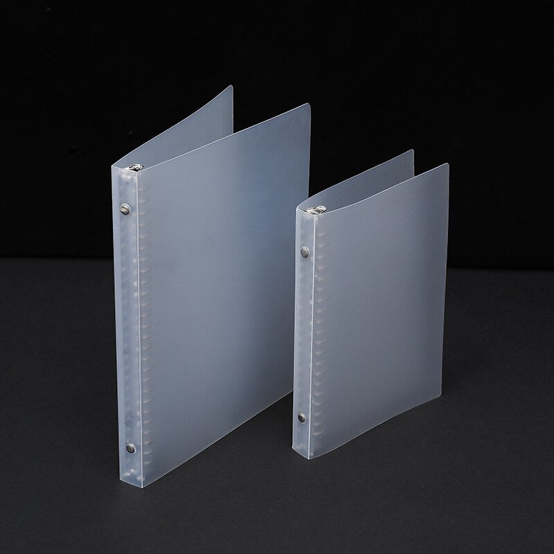 1pc transparent folder pp binder A4 B5 plastic she... – Grandado