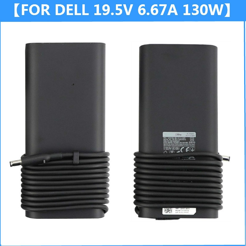 Original 19.5V 6.67A 130W AC Power Adapter Tip 4.5X3.0mm For Dell XPS 15 9530 9550 9560 Laptop charger