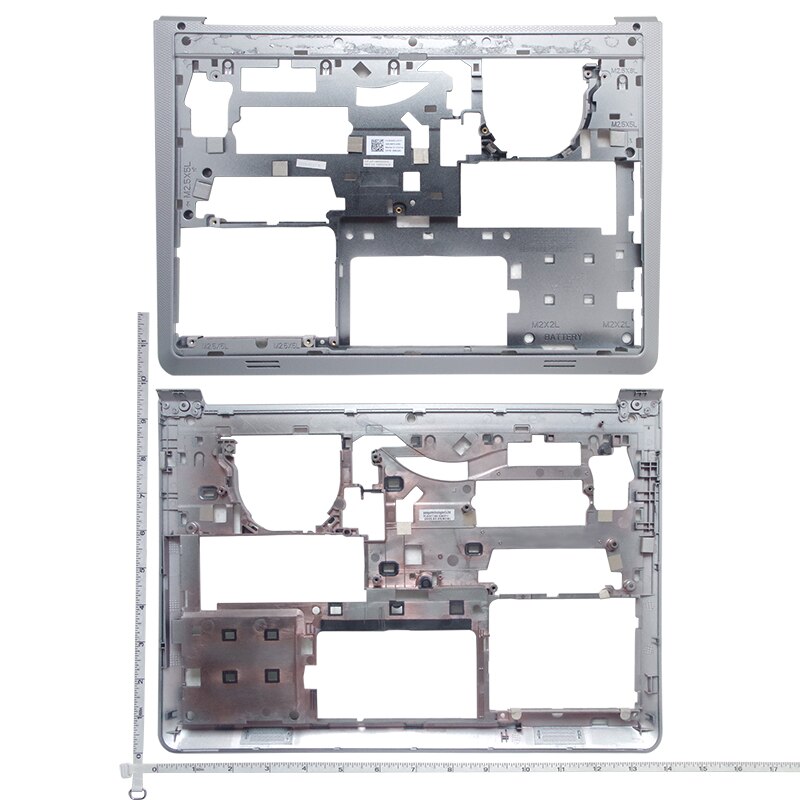 GZEELE case For Dell Inspiron 14 5000 5447 5445 5448 5457 5442 5443 P49G Palmrest Upper cover bottom base case LOWER topcase