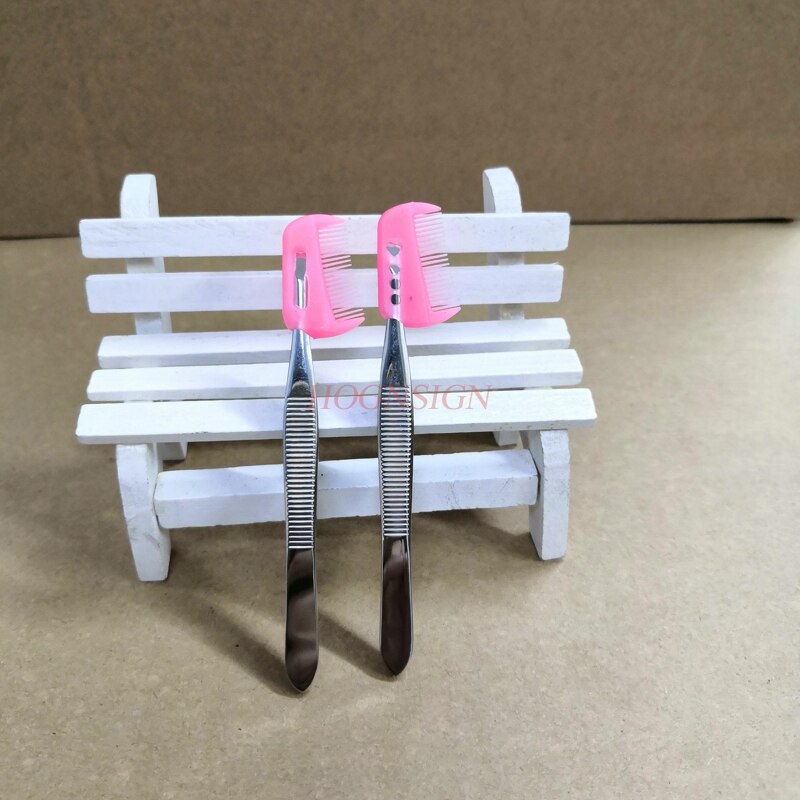 2pcs Stainless Steel Eyebrow Folder Tweezer Beauty Tools For Girl Female small tweezer Eyebrows Tweezers Makeup Clip