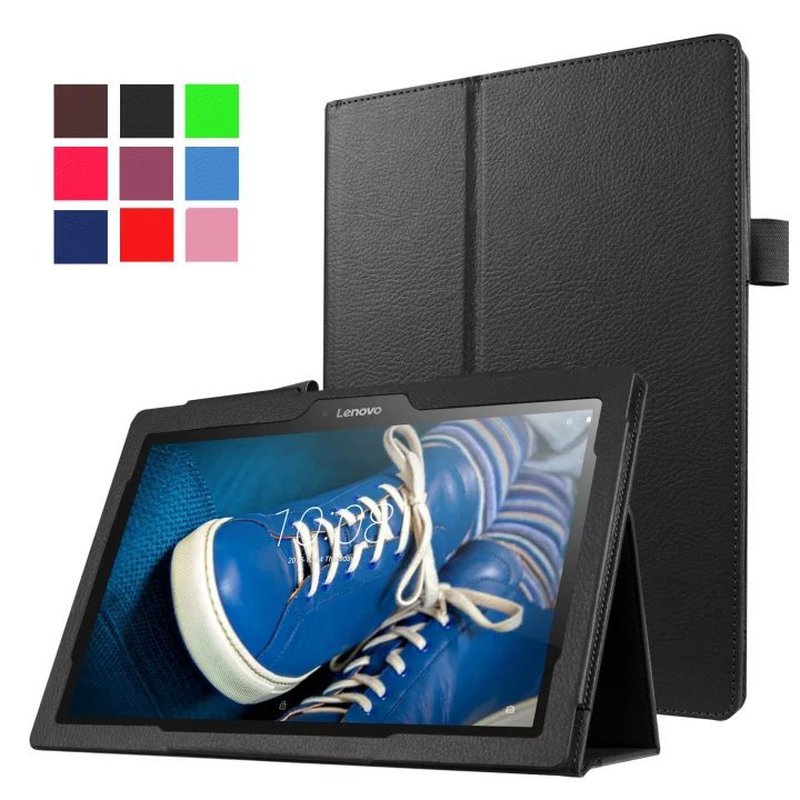 Funda para Lenovo Tab E10 TB-X104F 10,1 pulgadas Funda protectora para Funda Lenovo Tab E10 10,1 "Tablet Flip soporte + pluma