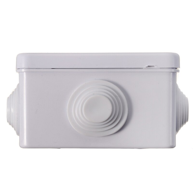 IP55 Junction Box Universal Electrical Project Cover Enclosure Waterproof Dustproof White Plastic For Wire Connect