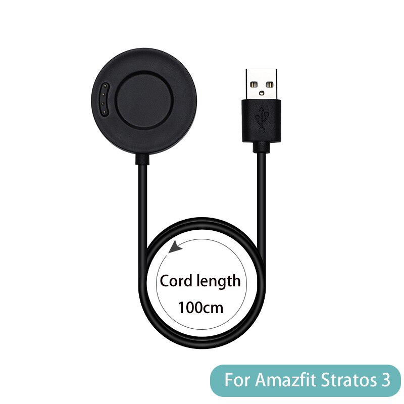 Usb Oplaadkabel Cradle Voor Amazfit Stratos 3 Voor Amazfit A1928 Smart Horloge Portable Charging Dock Sport Horloge Charger: Default Title