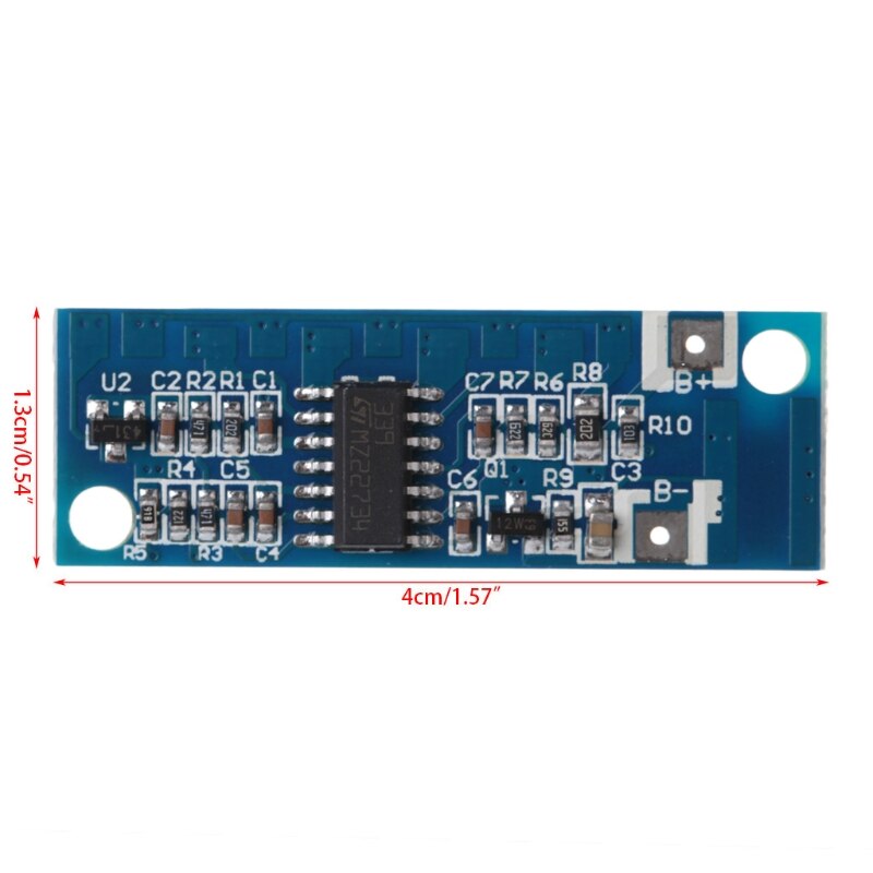 5s Lithium Charging Battery Capacity Percent Level LED Indicator