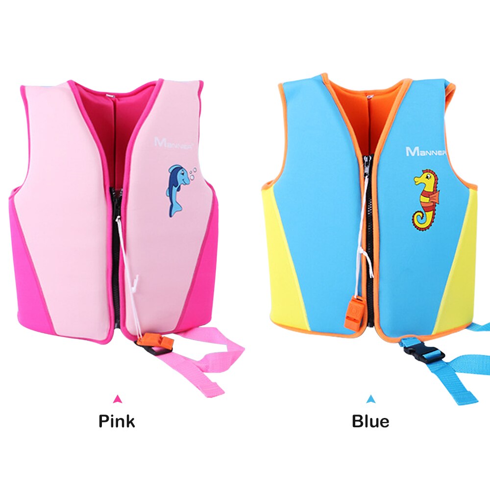Kinderen Zwemvest Kids Zwemmen Reddingsvest Jongens Grils Rits Zwemvest Voor Water Sport Surfen Zwemmen