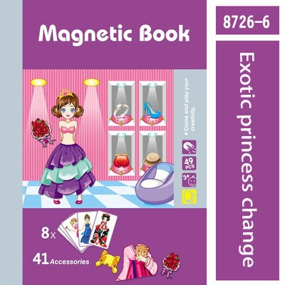 Montessori bildung kinder papier pädagogisches spielzeug baby frühe bildung magnetische puzzle spielzeug: 11