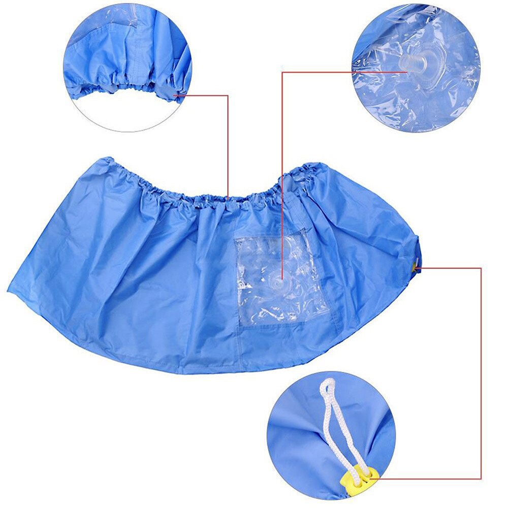 Air Conditioner Waterproof Cleaning Cover Dust Washing Clean Protector Bag