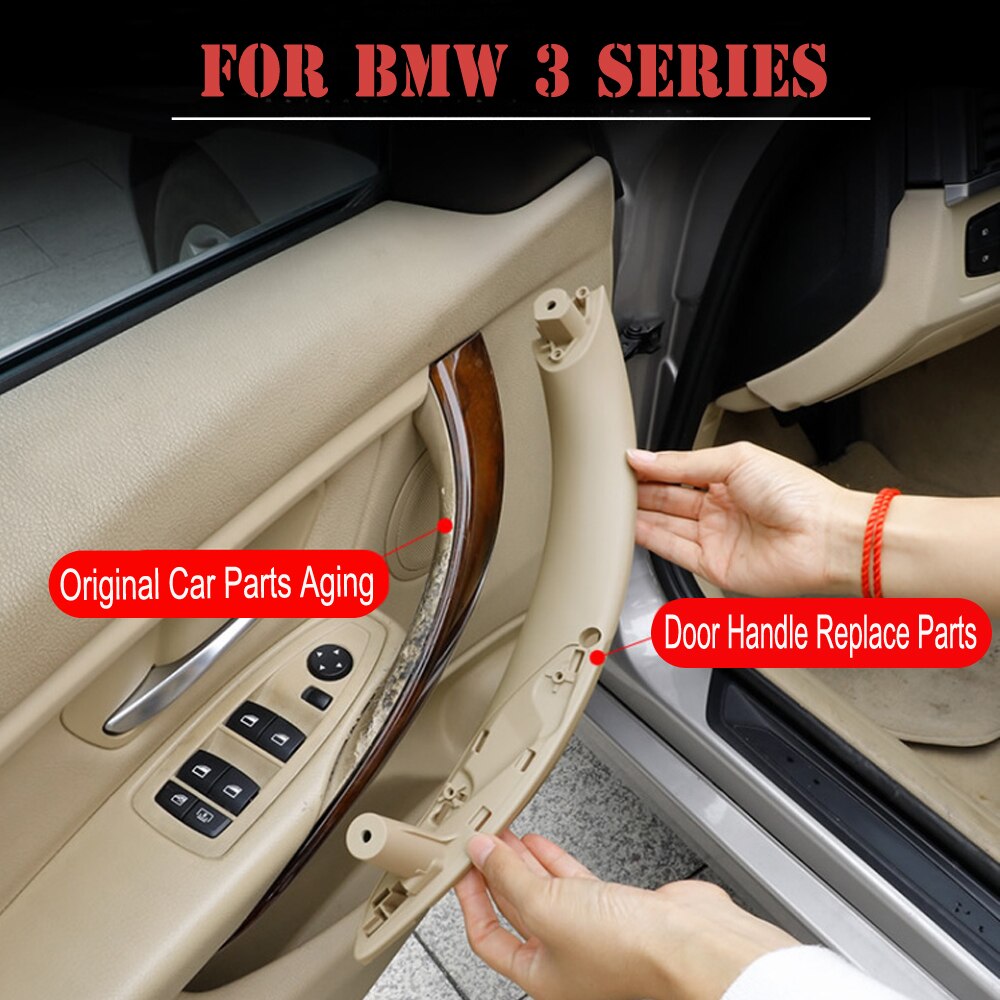 Reposabrazos de puerta Interior izquierda y derecha para BMW, cubierta embellecedora de Panel, para BMW Serie 3, F30, F32, F33, F34, F35, F36, F82