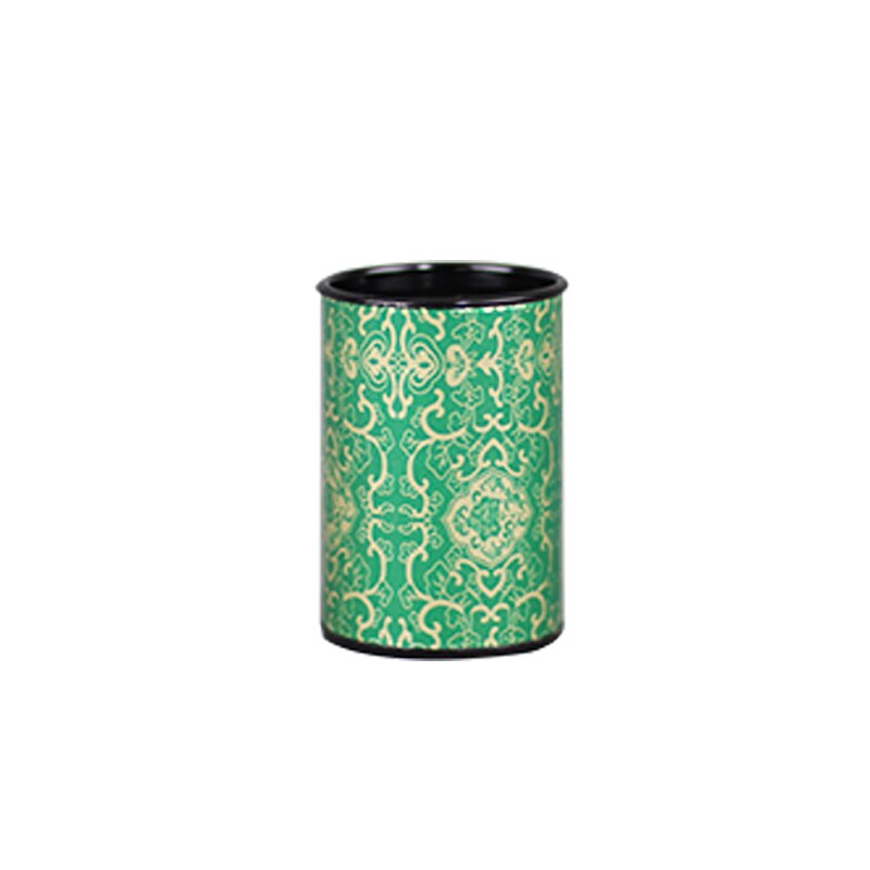 Xin Jia Yi Packaging Round Paper Cans Packaging Paper Cans Packaging With Lid White Cardboard Tube: Green