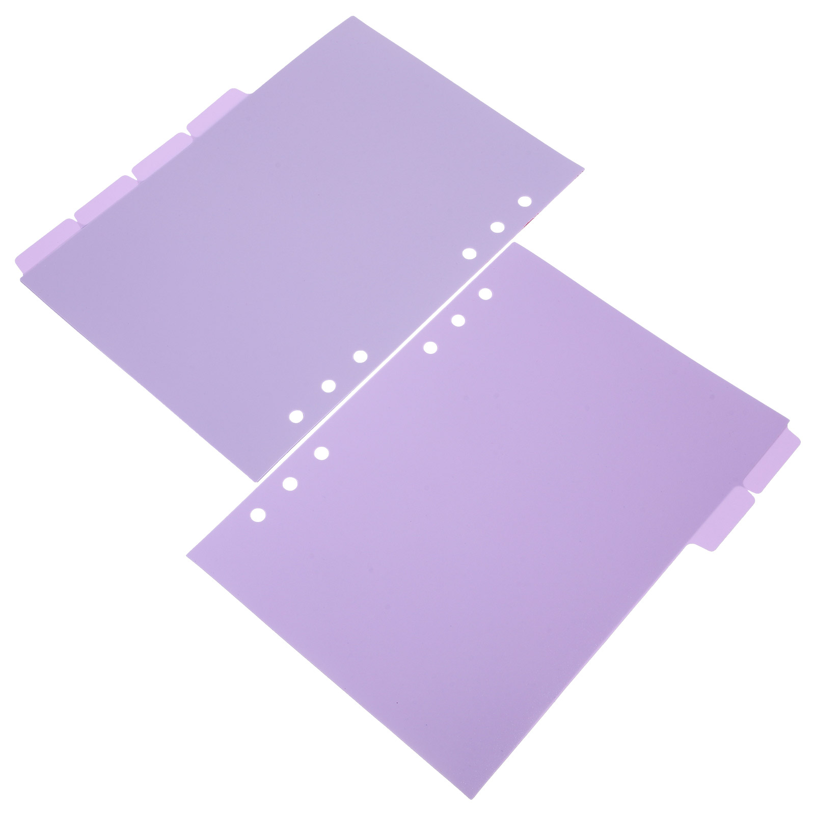 6 Stuks Bindmiddel Papier Verdelers Bindmiddel Verdelers Met Tabs 6 Perforator Kantoorbenodigdheden Plastic Verdelers Bindmiddel Sepators Met Tabs: Default Title