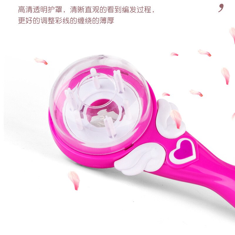 Mädchen Elektrische Automatische Haar Braid DIY Stilvolle Flechten Frisur Werkzeug Twist Flechter Maschine Weben Roller Pretend Kinder Spielzeug