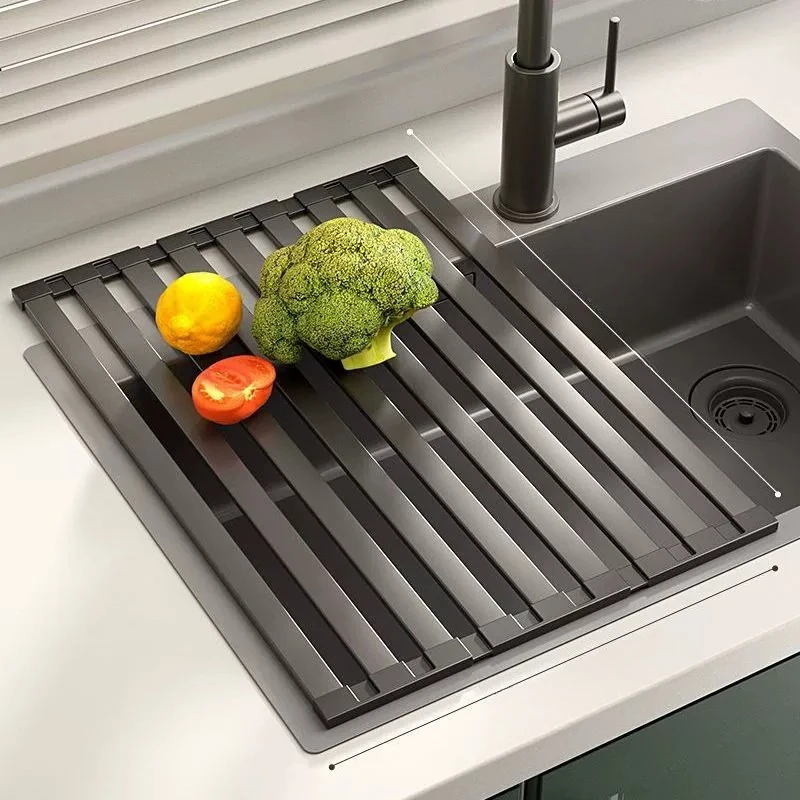 Roll up Dish Drying Rack Over The Sink for Kitchen... – Vicedeal
