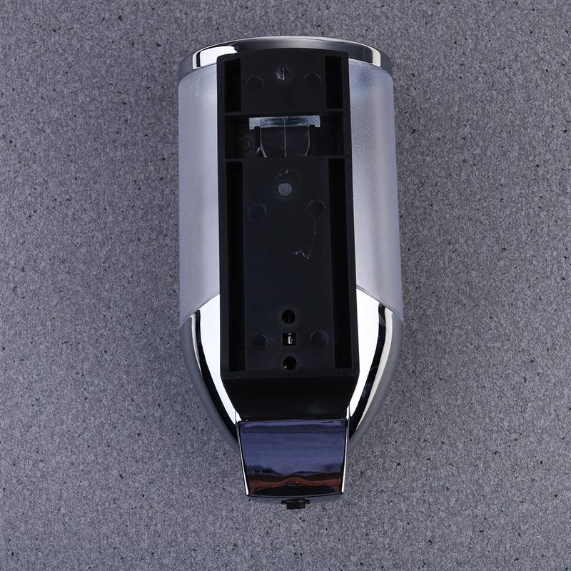 1pc sæbeholder væg sæbedispenser shampoo beholder flydende sæbe dispenser plast shampoo dispenser til hjemmeværelse toilet hotel