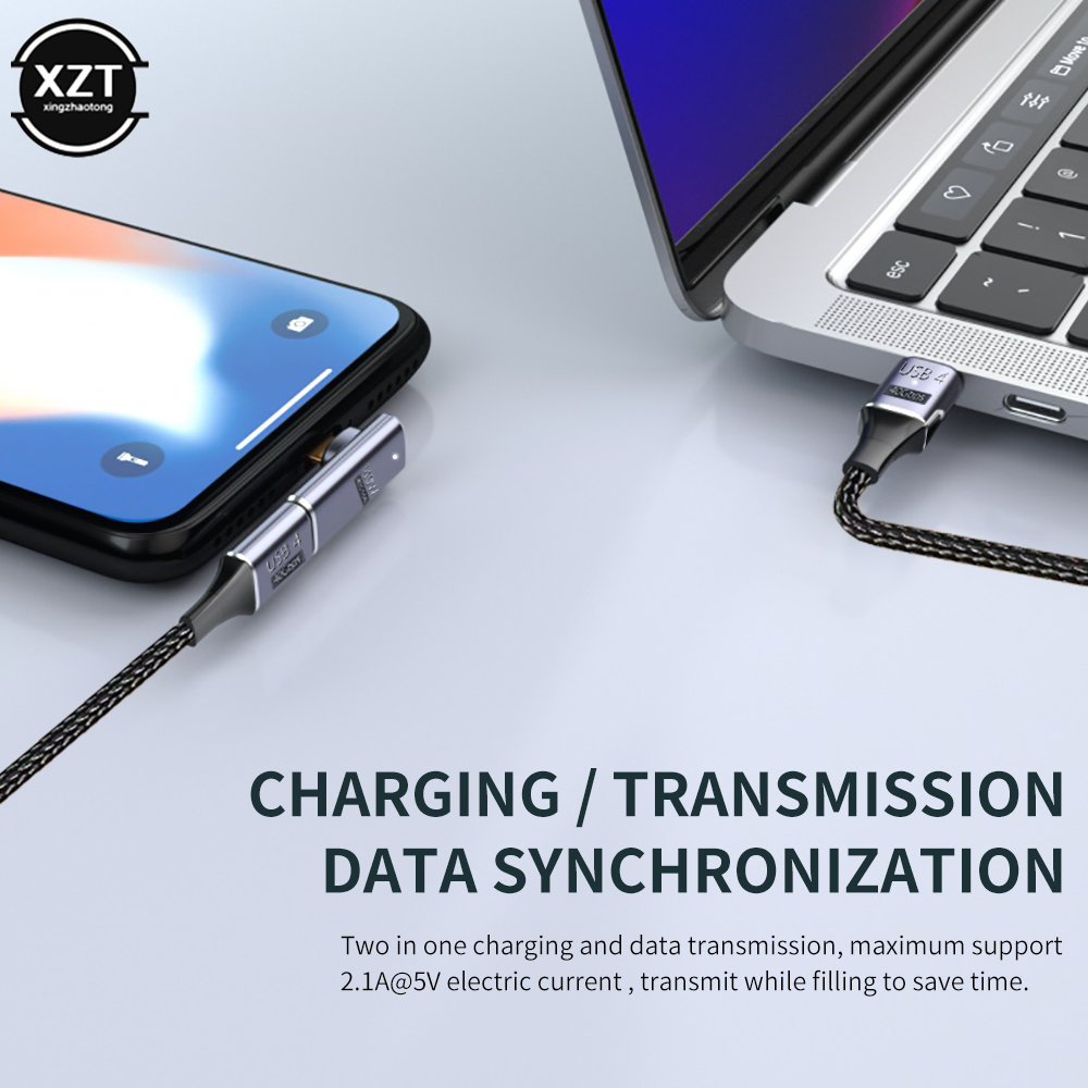 Magnetic Cable Plug Tip USB TypeC 140W Cable Connector Type C Magnetic Charge Adapter Micro USB Magnet Cable Converter Charge