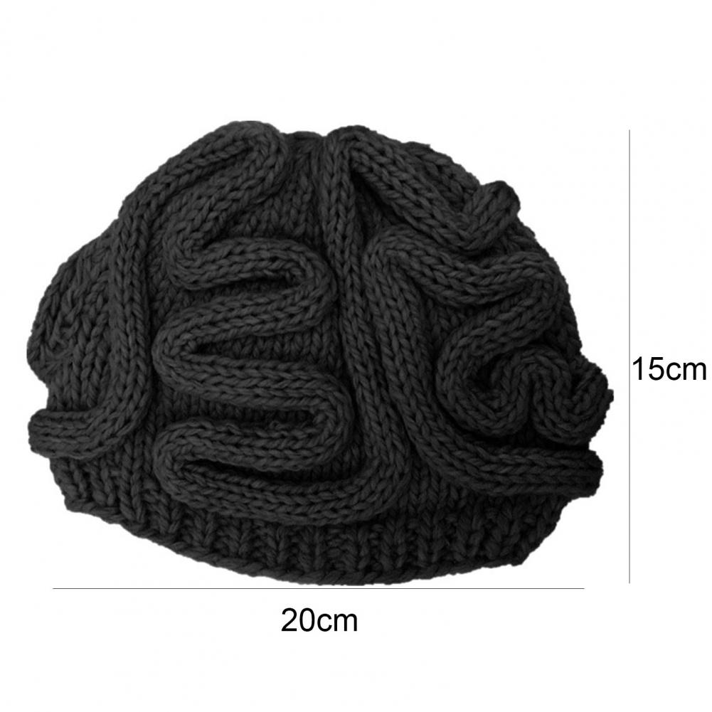 Mutsen Hoeden Spoof Horror Hersenen Gebreide Hoed Grappige Warm Cap Party Hoofddeksels Fotografie Props Caps Hoofddeksels Voor Party 14 Kleuren