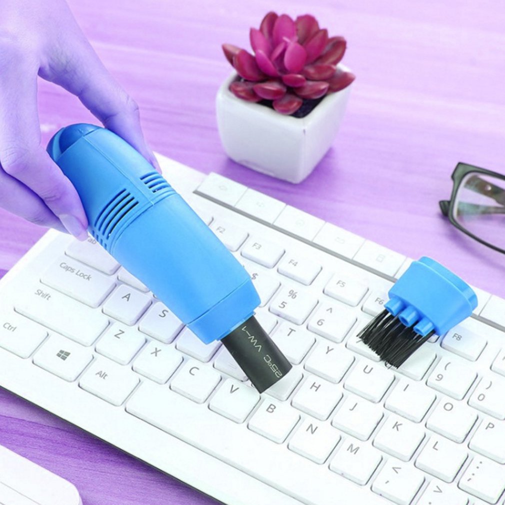 USB Vacuum Cleaner for PC Laptop Computer Mini Keyboard Dust Cleaning Brush Cleaner Computer Cleaners for Office Host Computer