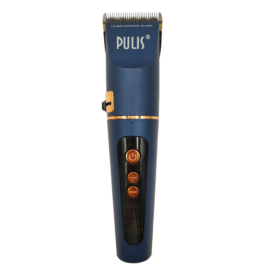 PULIS Professionele Tondeuse 2500 mAh Oplaadbare Tondeuse Mannen Kapsel Machine Keramische Blade Krachtige Motor 4 Limiet Kammen