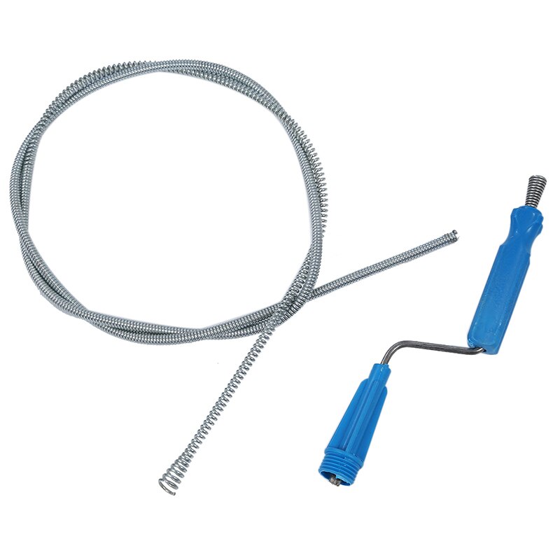 Zachte Spiraal Pijp Staal Closet Riool Cleaner 1.3M Lange Wc Vijzel