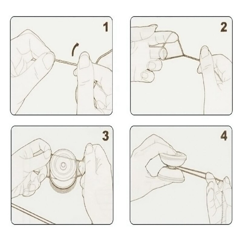 MAGICYOYO Alloy Aluminum Yo-Yo T8 Shadow Unresponsive Yoyo with Yoyo Glove,Bag,5 Strings