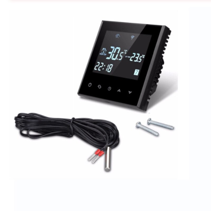 APP Controlled Intelligent and Smart Wifi Room Thermostat Electric Heating System Wireless Temperature Controller Regulator