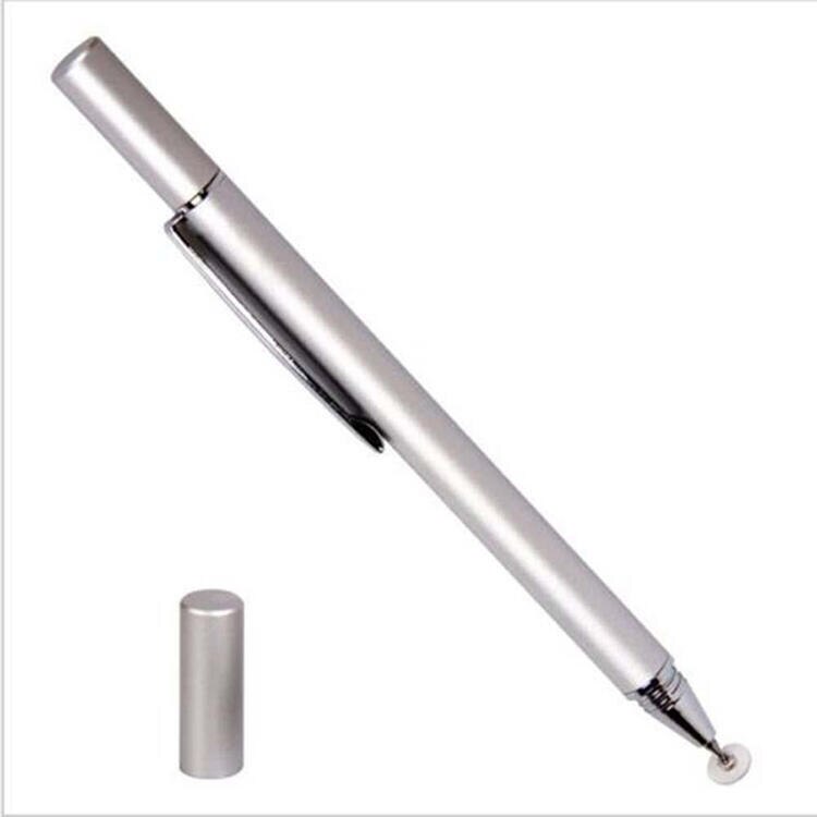 Lápiz capacitivo de punta fina para teléfonos inteligentes, para Android, iPad: Silver