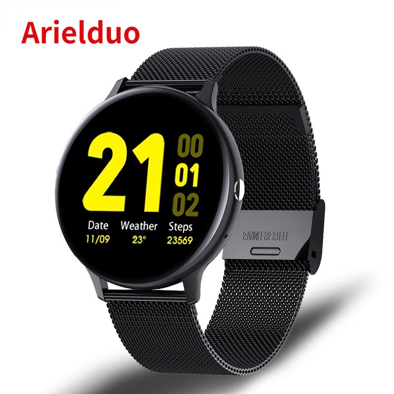 Bluetooth Answer Call Smart Watch Men Full Touch Dial Call Fitness Tracker IP68 Waterproof 5G ROM Smartwatch for xiaomi: Black1